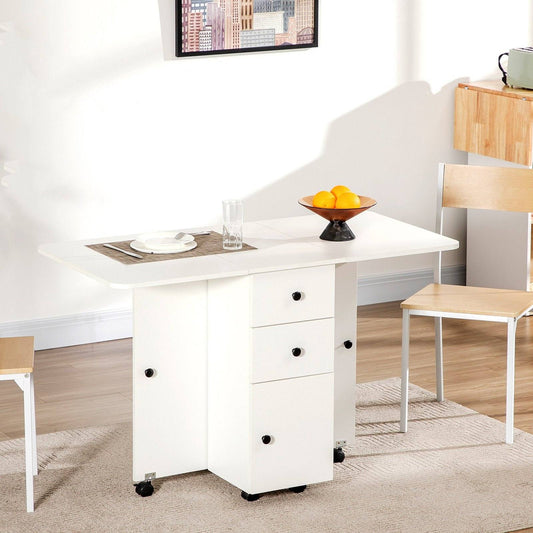 Folding Dining Table for 4-6