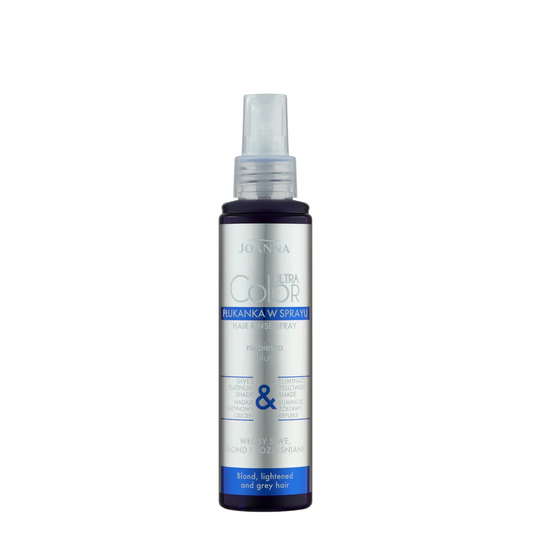 Joanna Ultra Color Blue Hair Rinse Spray Eliminate Yellow Shade