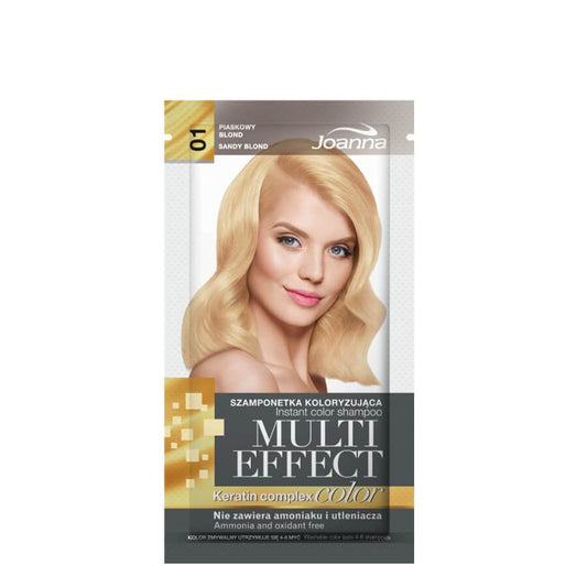 Joanna Multi-Effect Instant Color Hair Shampoo Ammonia-Free