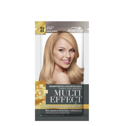 Joanna Multi-Effect Instant Color Hair Shampoo Ammonia-Free