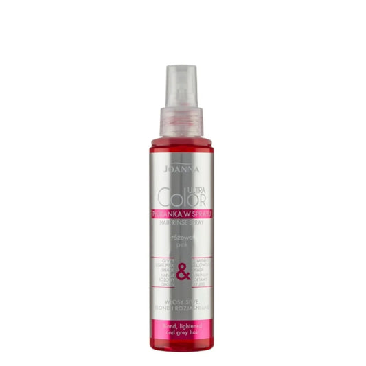 Joanna Ultra Color Pink Hair Rinse Spray Eliminate Yellow Shade