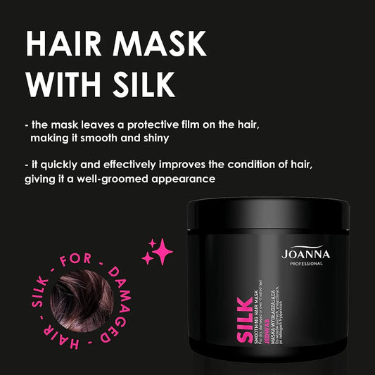 Joanna Professional Silk Smoothing Hair Mask for Dry & Damaged Hair