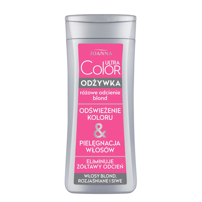 Joanna Ultra Color Pink Conditioner Eliminate Yellow Shade