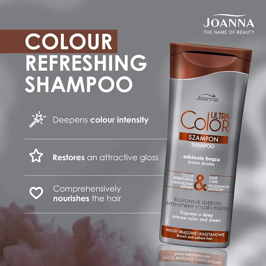 Joanna Ultra Color Hair Shampoo Brown & Auburn Hairs