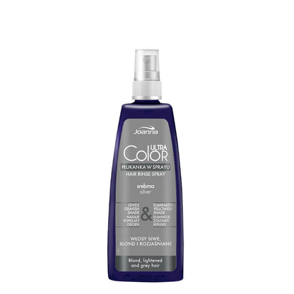 Joanna Ultra Color Silver Hair Rinse Spray Eliminate Yellow Shade