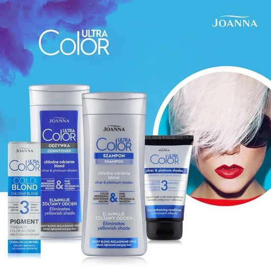 Joanna Ultra Color Silver Platinum Conditioner Eliminate Yellow Shade
