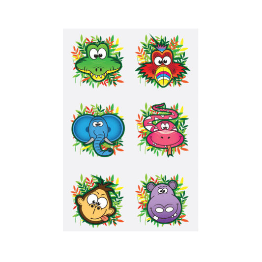 Wholesale Jungle Temporary Tattoos - (CDU of 96)