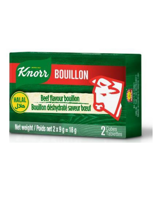 KNORR Beef Flavour Bouillon Halal 18g