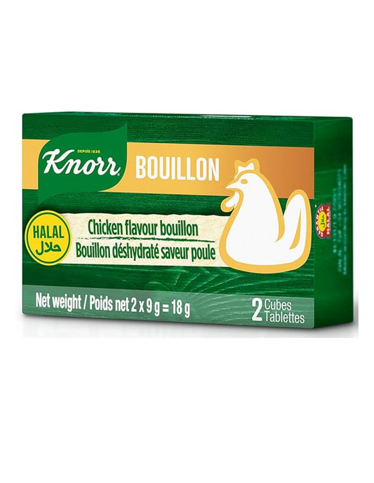 KNORR Chicken Flavour Bouillon Halal 18g