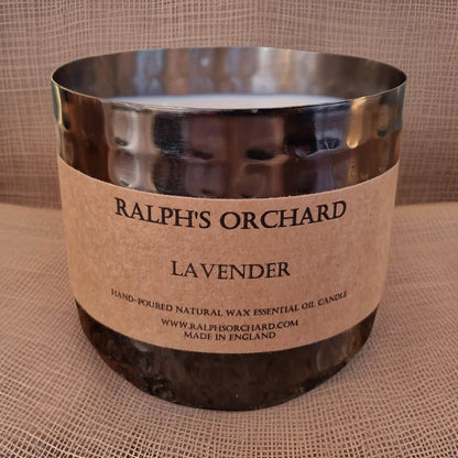 2-Wick Dimpled Black Candles
