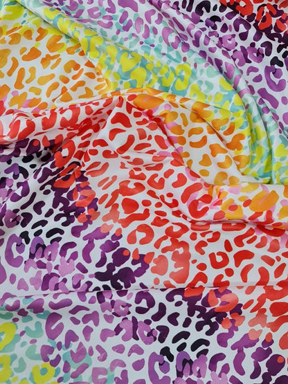 Leopard Print Fabric – Custom Printed Fabric, Choose Material by Metre
