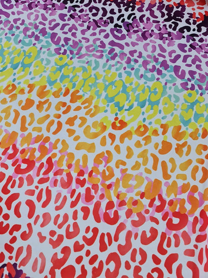 Leopard Print Fabric – Custom Printed Fabric, Choose Material by Metre