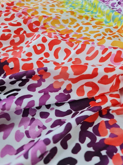 Leopard Print Fabric – Custom Printed Fabric, Choose Material by Metre