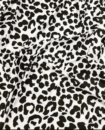 Leopard Print Fabric – Fabric by Metre, Multiple Options for Sewing & Dressmaking