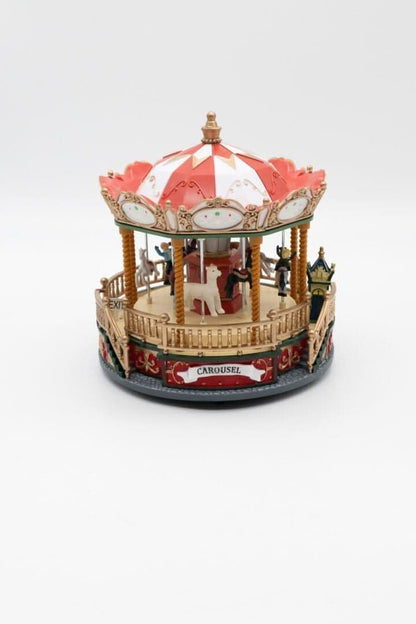 Led Carousel Christmas Scene