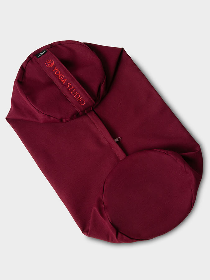 Yoga Studio Replacement Round Bolster Outer Cushion Cover