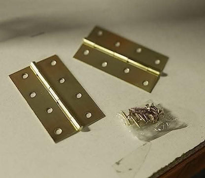 Heavy Duty Butt Hinges with Brass Plated Finish Door Hinges