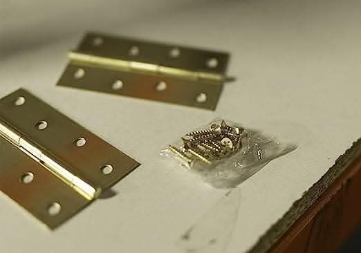 Heavy Duty Butt Hinges with Brass Plated Finish Door Hinges