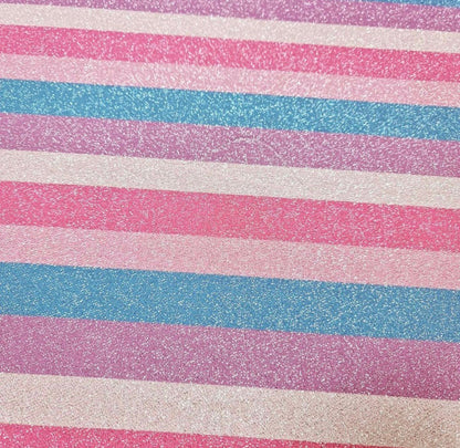 Lurex Striped Glitter Fabric