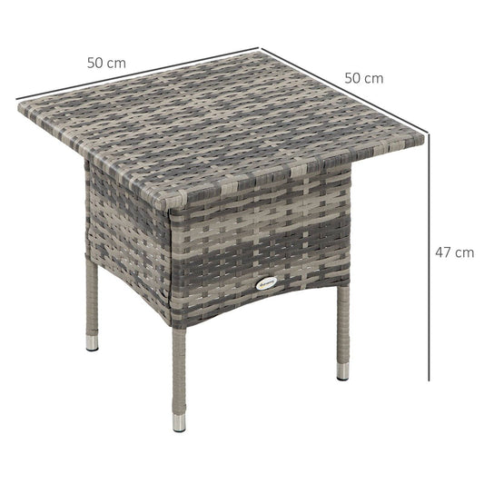 Rattan Side Table