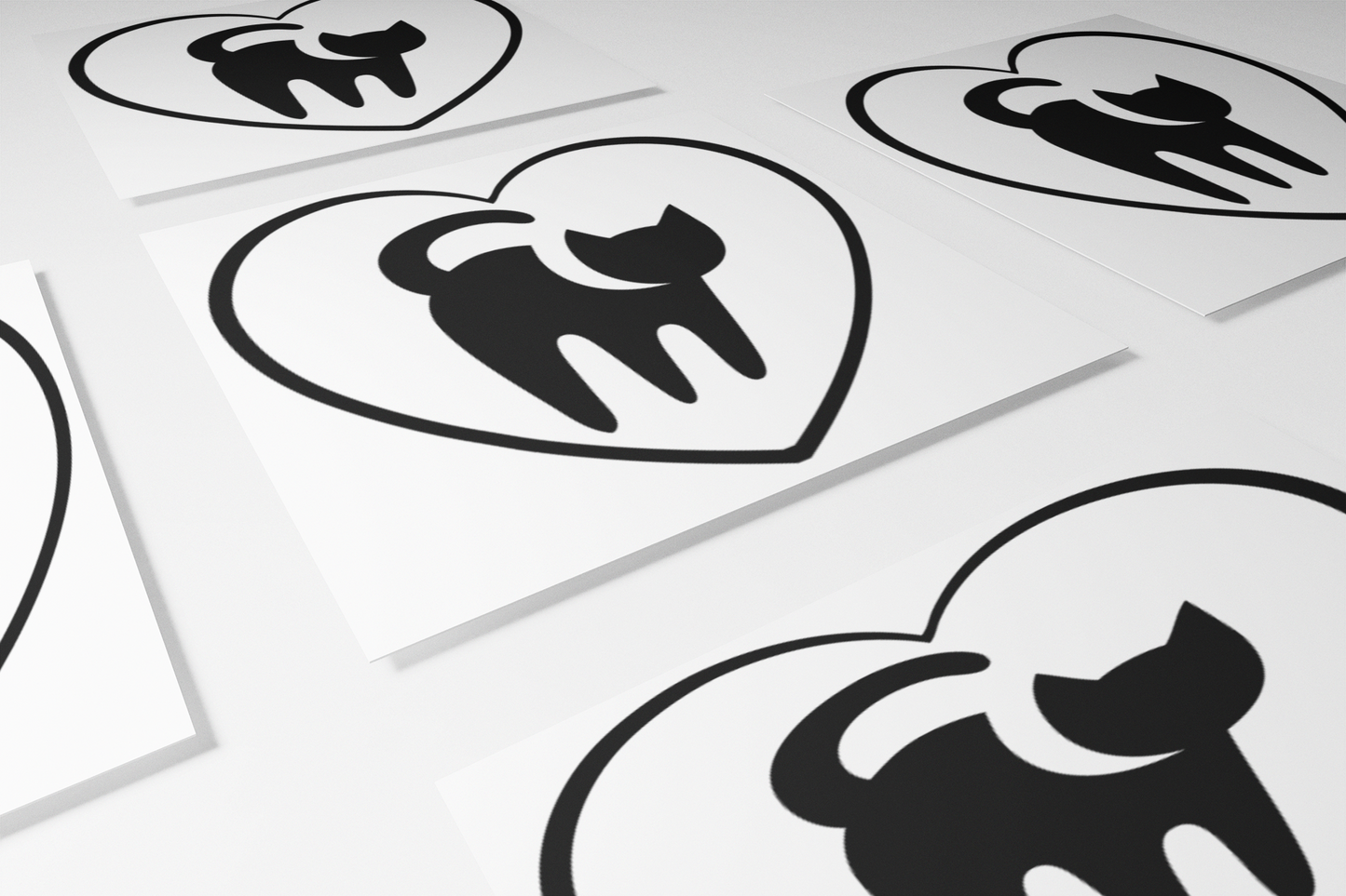 I Love My Cat Sticker