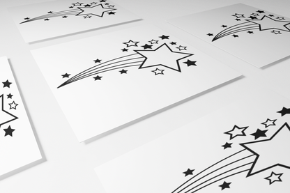 Shooting Stars Sticker