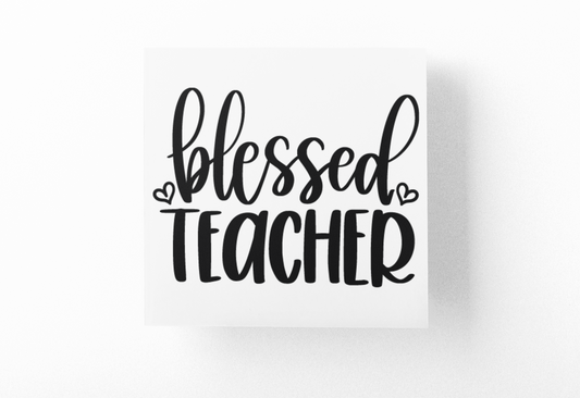 Blessed Teacher Sticker