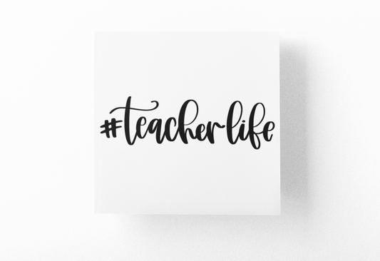 Teacher Life Teacher Sticker