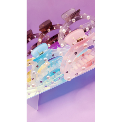 Pearl Essence Curve Hair Clamps Pack of 12