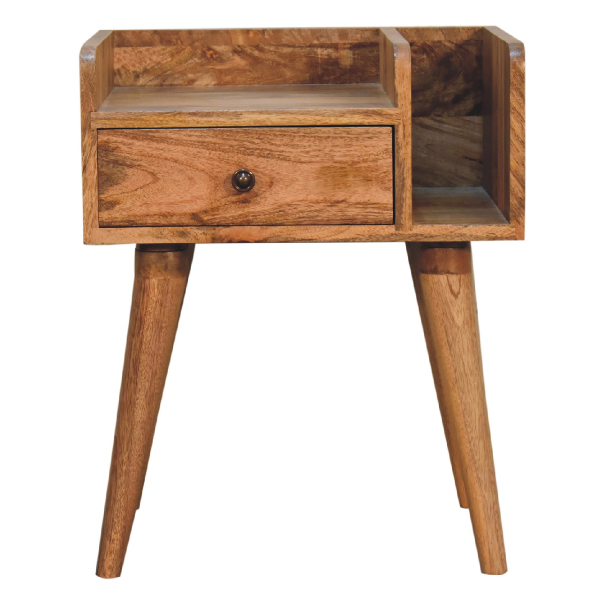 Artisan Furniture Solid Wood Oak-ish Collective Bedside