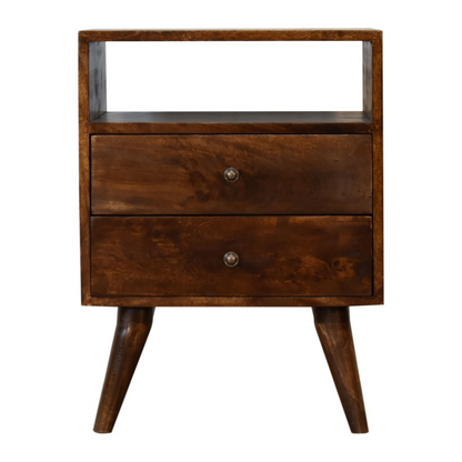 Artisan Furniture Solid Wood Classic Chestnut Bedside