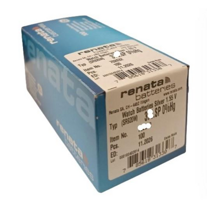 RENATA SP 319 Watch Batteries Pack Of 100