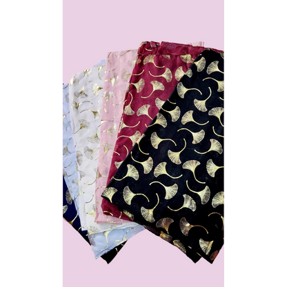 Blossom Shimmer Scarf Pack of 12