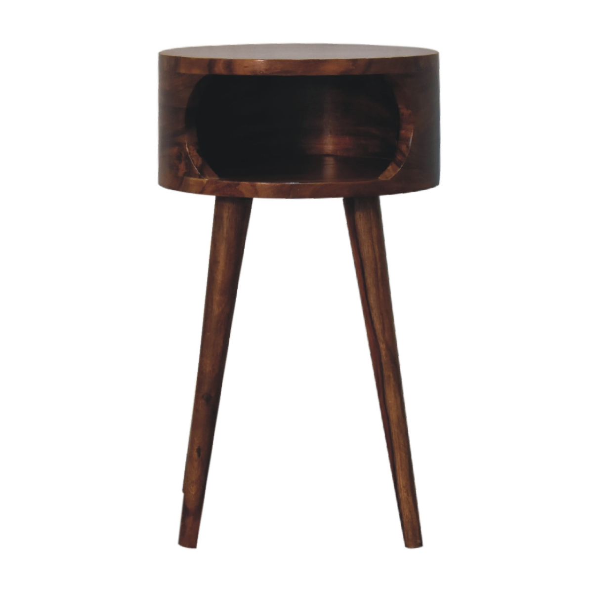 Artisan Furniture Solid Wood Alina Open Honey Bedside