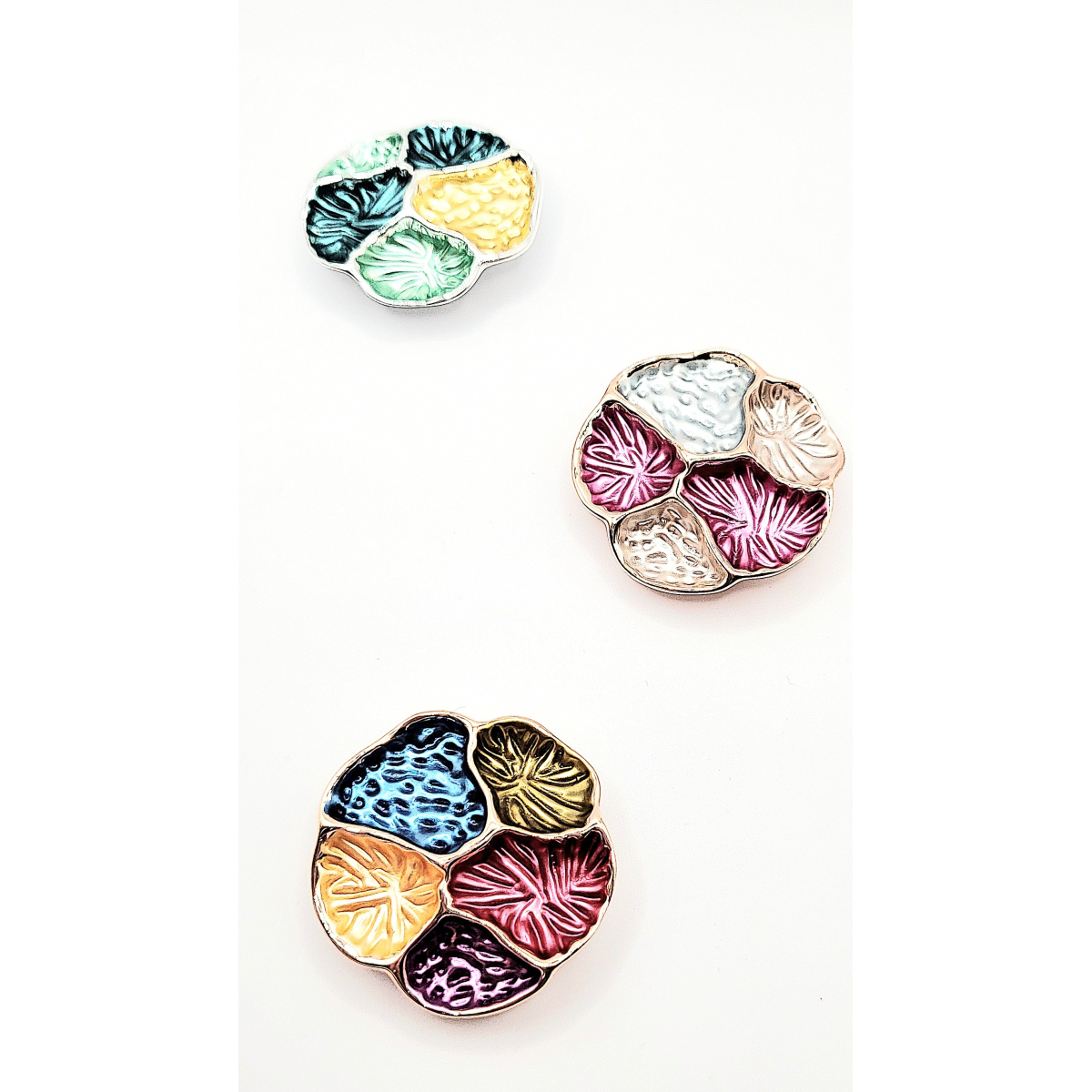 Abstract Magnetic Cluster Brooch