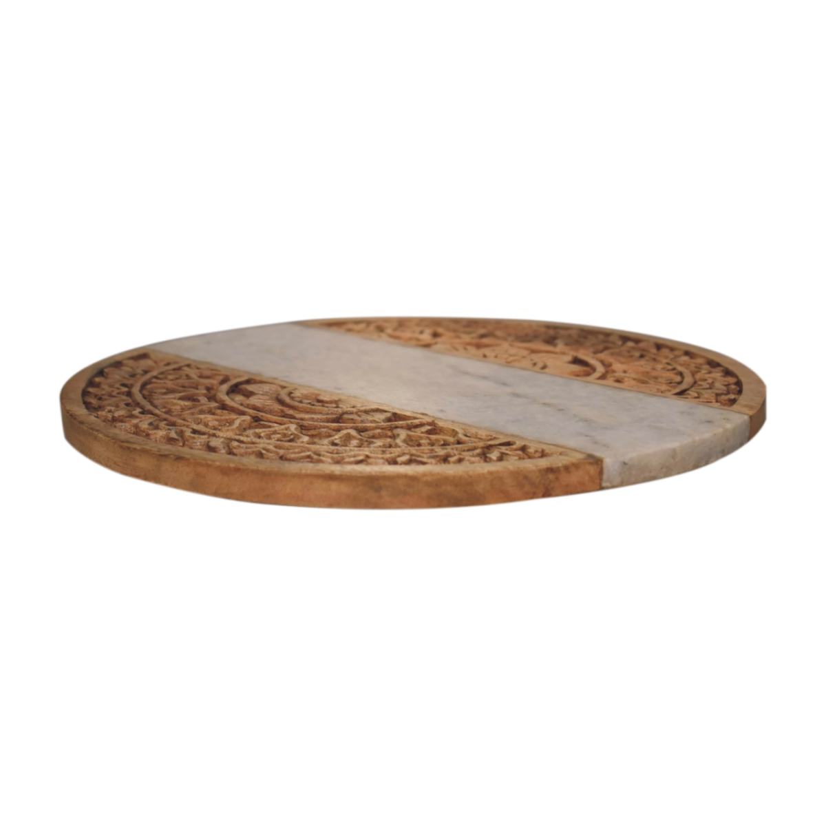 Artisan Furniture Kitchen Accessories - Round Marble Chopping Board