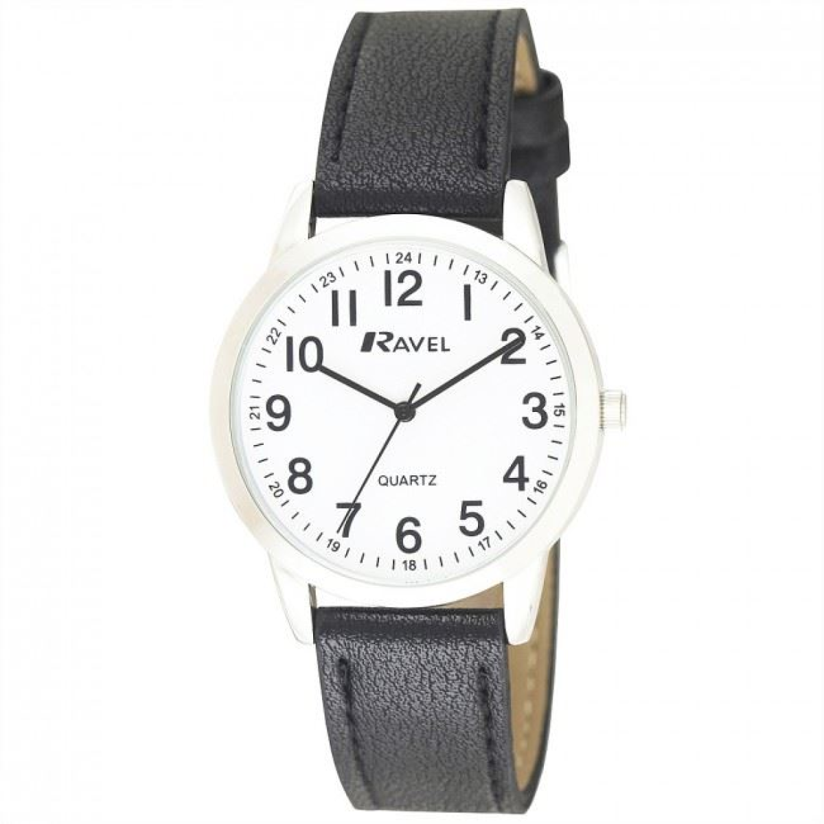 Ravel Mens Classic Leather Strap Watch R0132.21.1