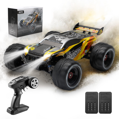 High Speed 50+kmh RC Car, RC Monster Truck,Racing Hobby Car, 4WD All Terrain Off-Road Remote Control Car, 2.4Ghz RC Crawler, 2 Battery, Kids Adults Gifts,Logistics is randomly sent by UPS/USPS/FEDEX