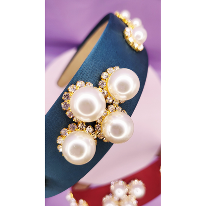 Pearl Cluster Hair band
