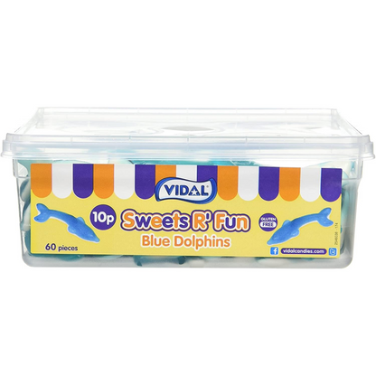 Blue Dolphins 60 Pieces Sweets