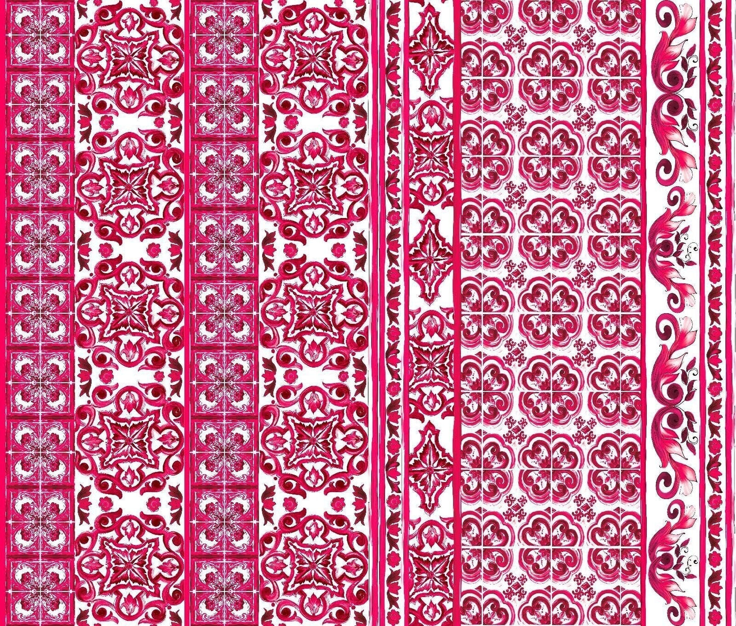 Majolica Pattern Fabric