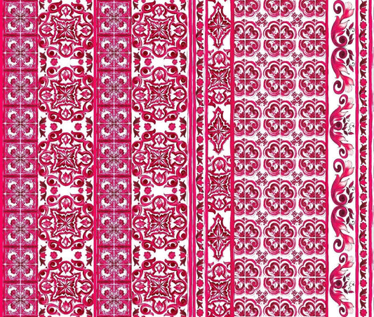 Majolica Pattern Fabric