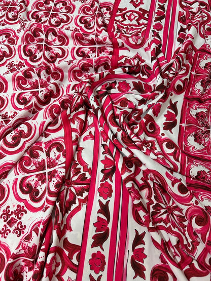 Majolica Pattern Fabric