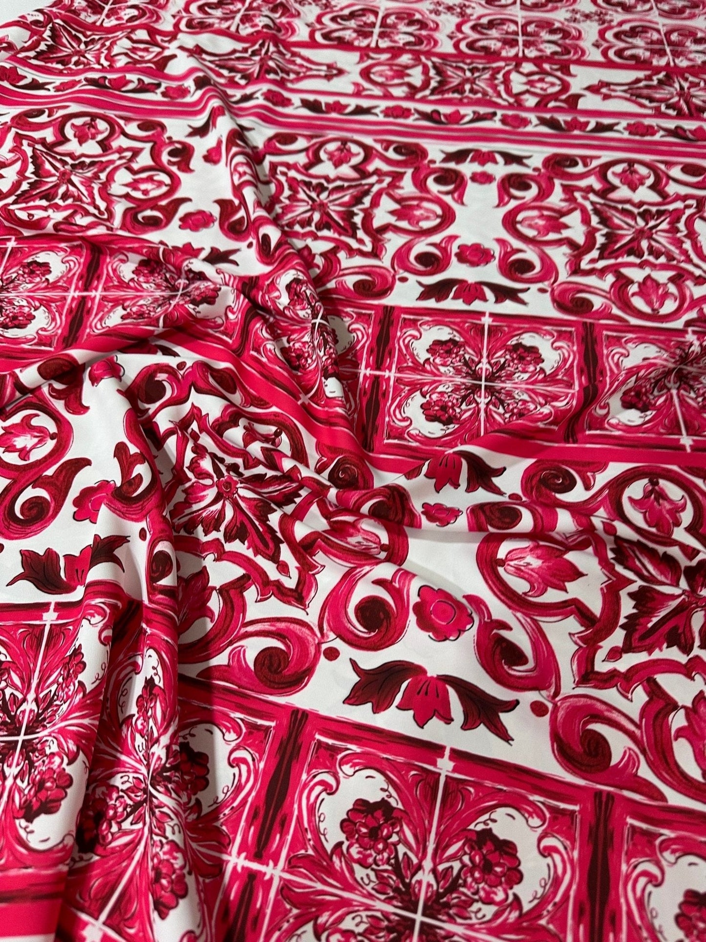 Majolica Pattern Fabric