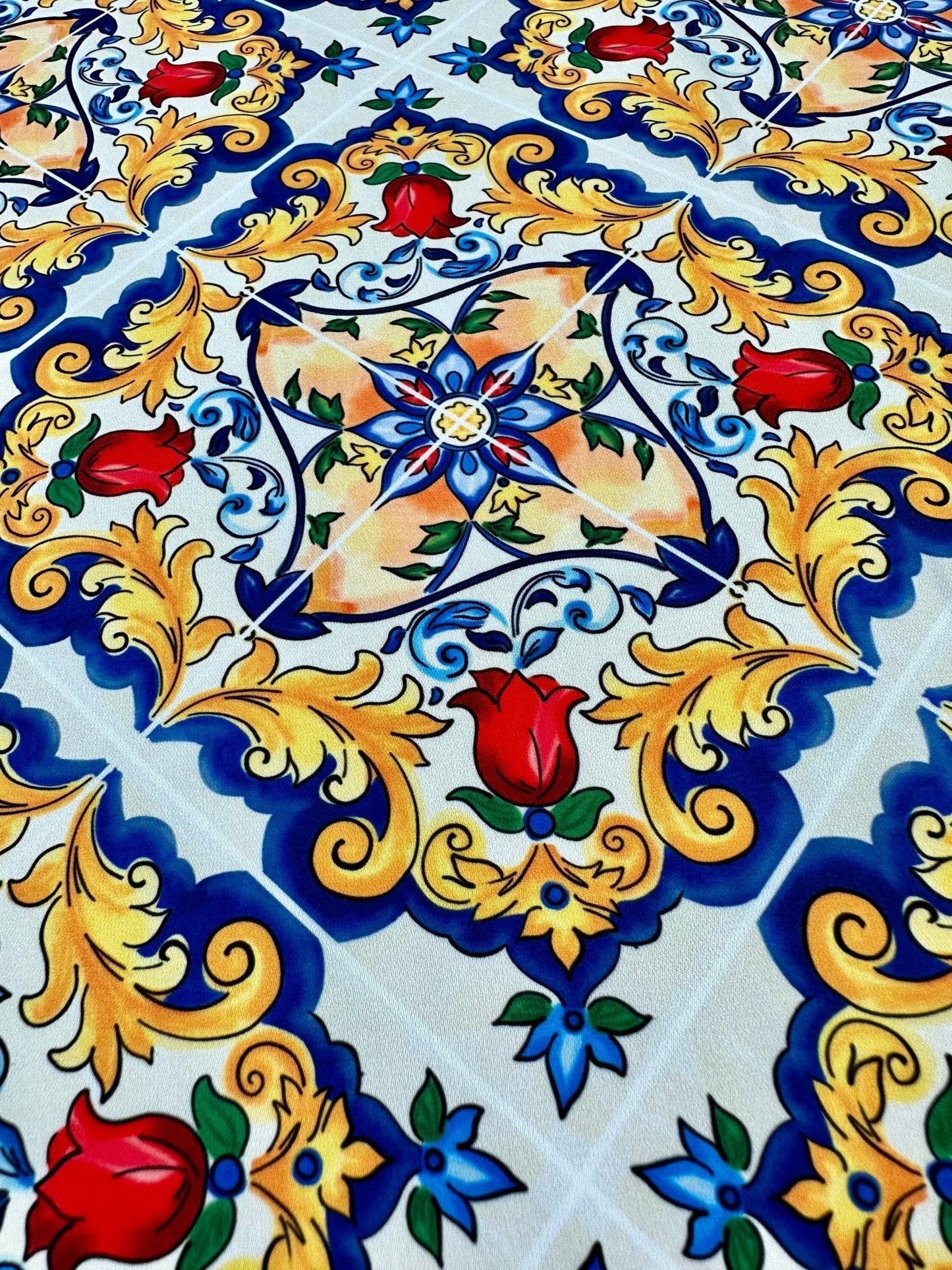 Majolica Pattern Fabric