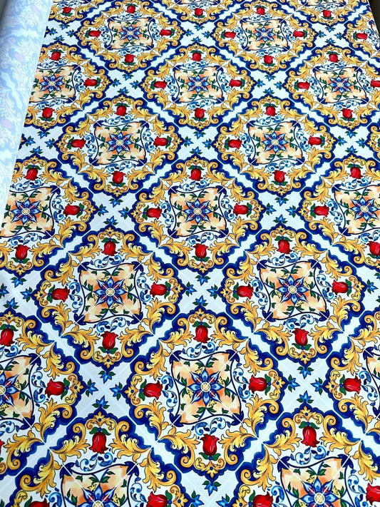 Majolica Pattern Fabric