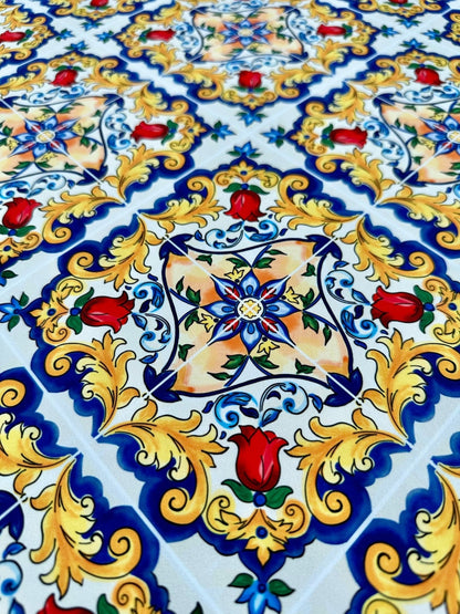 Majolica Pattern Fabric