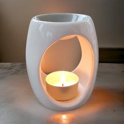 Wax Melt Starter Kit – Burner, Soy Tealight & Scented Melt
