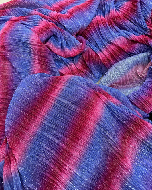 Mesh Fabric, Pleated Power Mesh Fabric