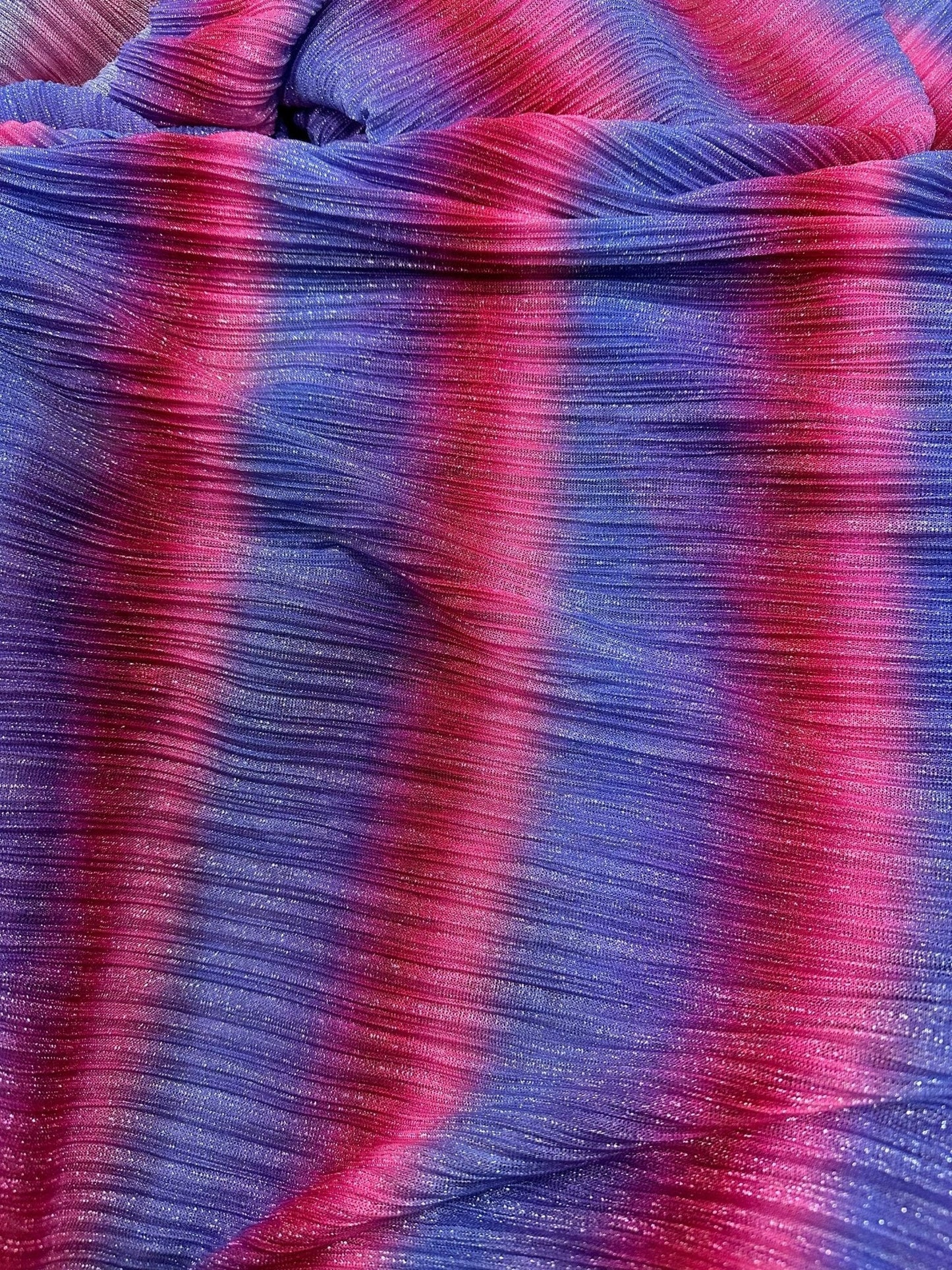 Mesh Fabric, Pleated Power Mesh Fabric